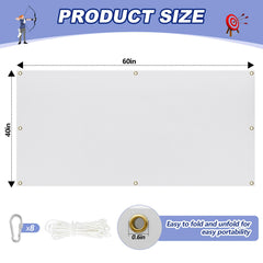 Silipull backyard archery setup showing safety focus and ample shooting space