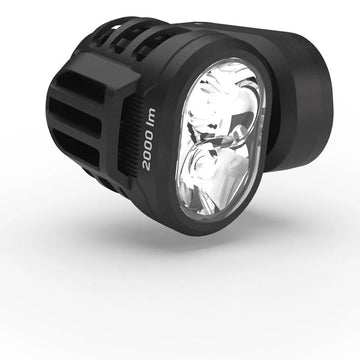 Silva Free 2000lm beam setup with spot and flood mix