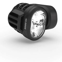 Silva Free 2000lm beam setup with spot and flood mix