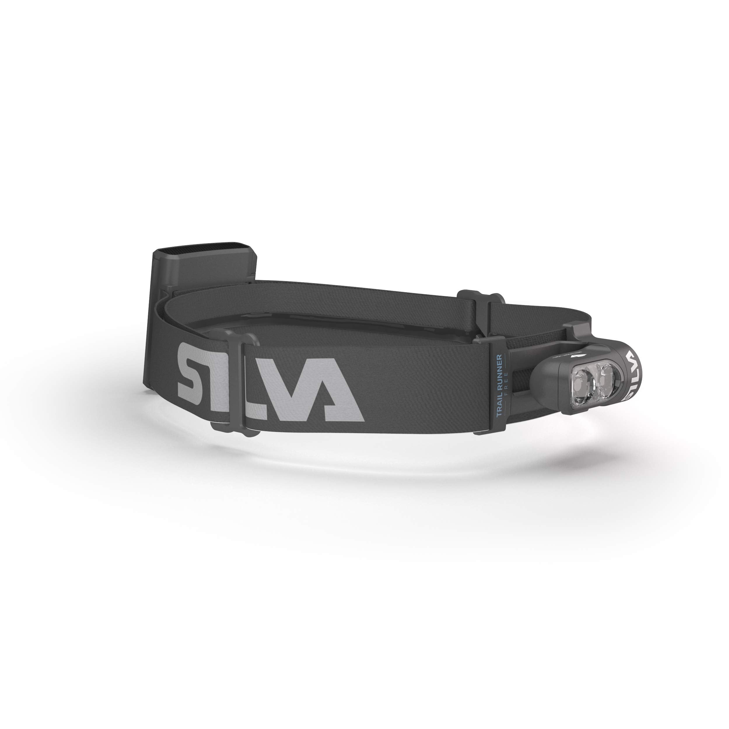 Silva Headlamp Free H 37808 rear light active for safety.