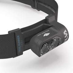 Silva Headlamp Free H 37808 worn on head during dusk runs.