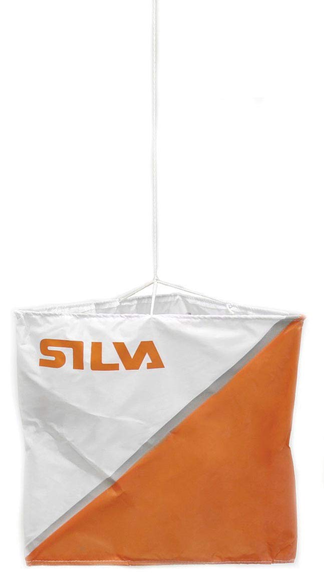 Silva reflective marker 30 cm orange for night orienteering and outdoor navigation.