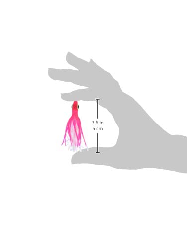 Silver Horde Glow Pink lure showcased in freshwater setting for visual appeal
