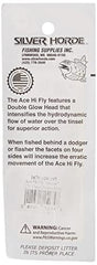 Mylar-pulsing action of the Ultra Violet Ace Hi Fly in water
