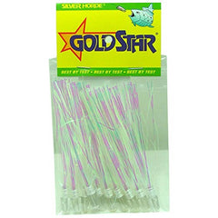 Silver Horde Squid Twinkle Skirt in Aurora, 3-pack, adds visibility to hoochie setups