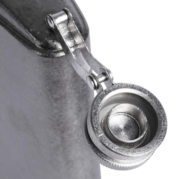 SILVERANT 450ml-flask dimensions highlight lightweight capacity for long trips.