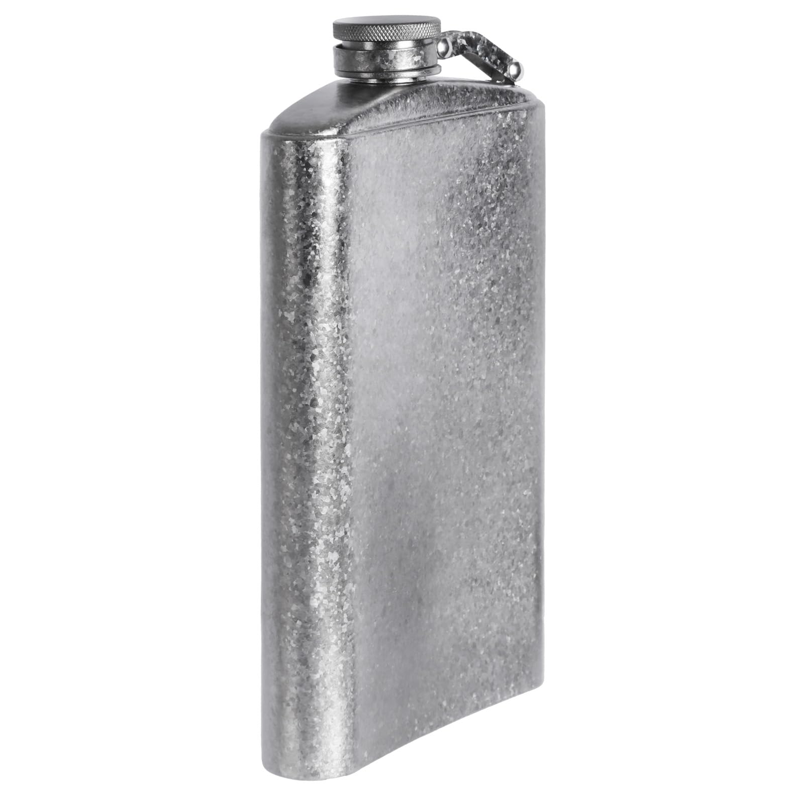 SILVERANT flask-use-hiking captures easy sipping between breaks on rugged paths.