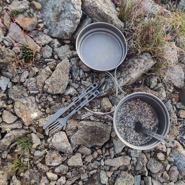 SILVERANT titanium knife with lightweight design for precise cuts outdoors