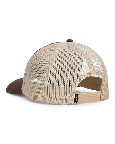 Simms Double Haul Icon Trucker side view, versatile all-season cap