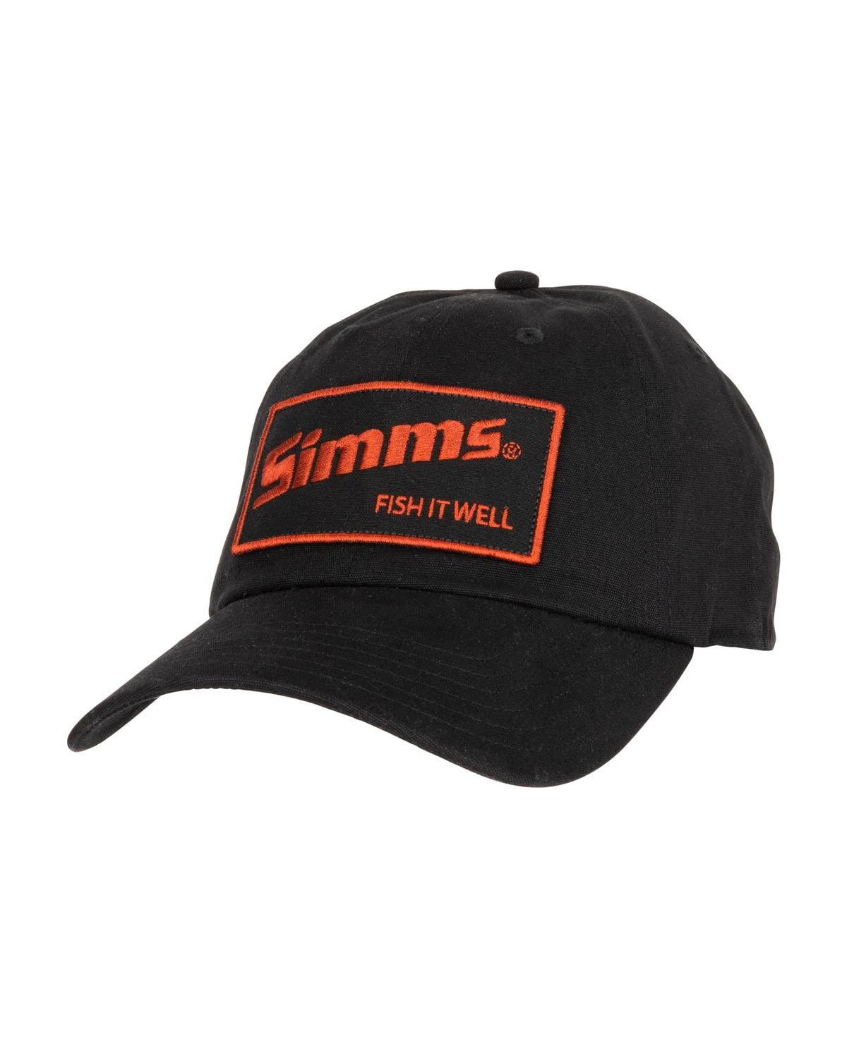 Simms Fish It Well Cap - Black - Side view