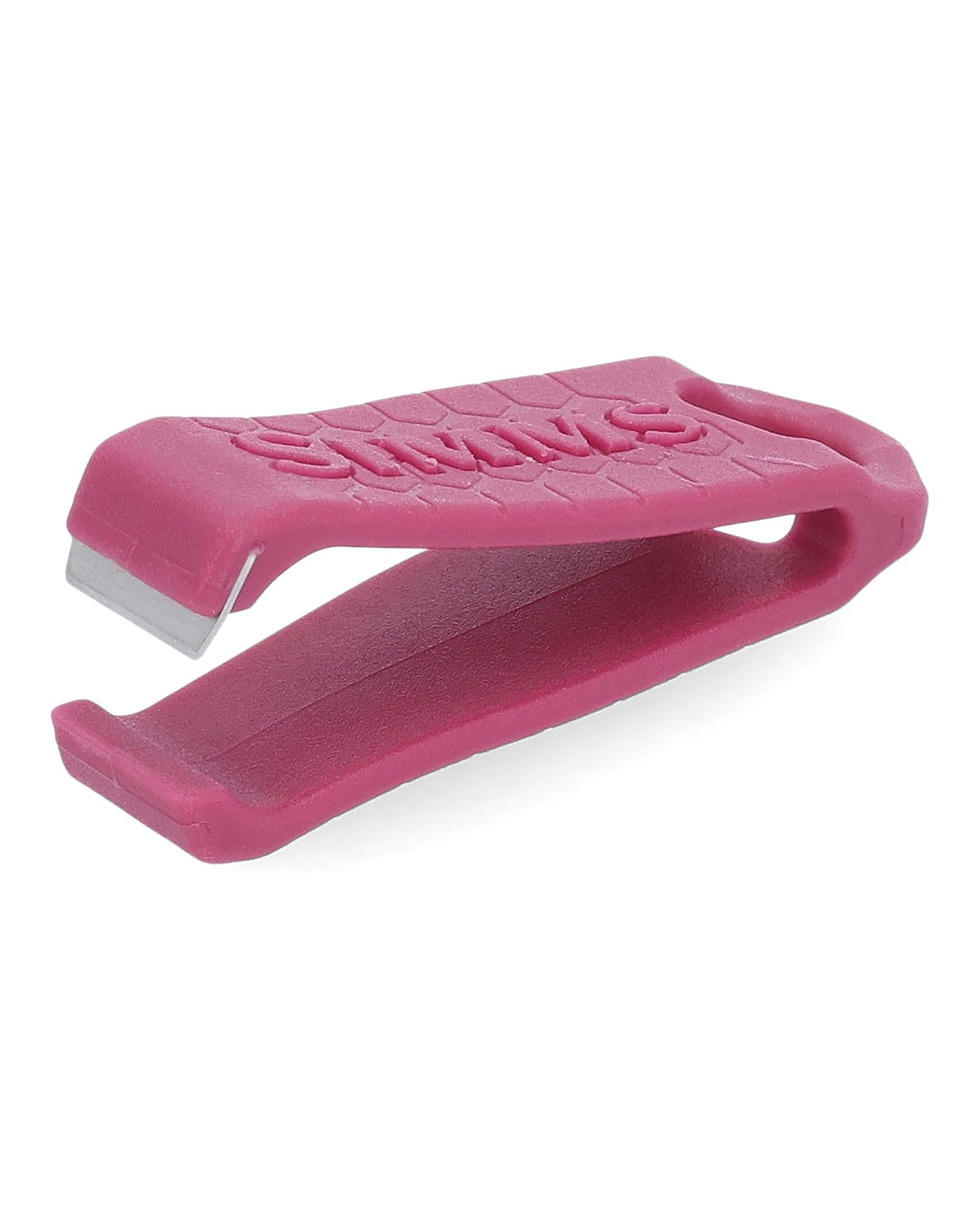 Simms Freestone Nipper blade close-up for clean monofilament cuts