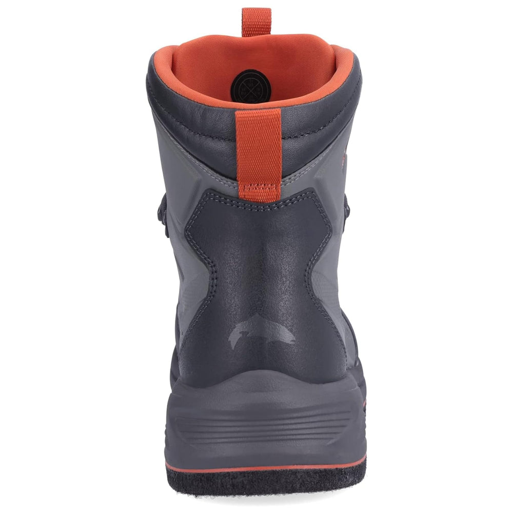 Simms Freestone scratch-resistant rubber upper shields feet from brush and abrasion.