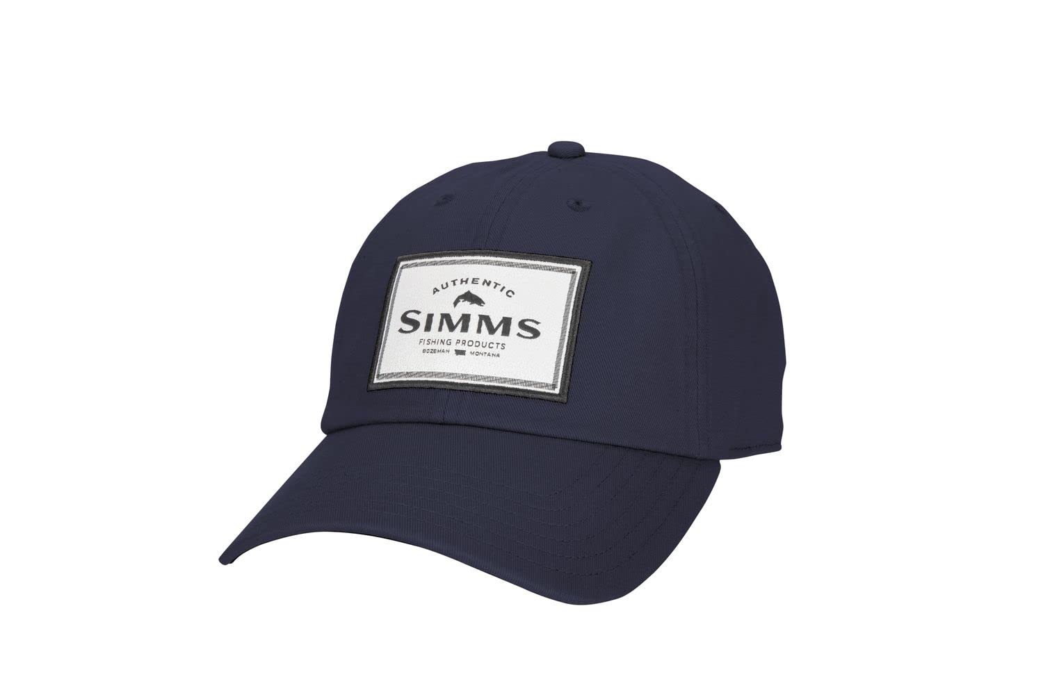Simms Single Haul cap Admiral Sterling with low-profile crown for sun protection