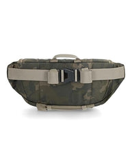 Simms Tributary Hip Pack Regiment olive drab with daisy chain and tool dock for gear setup