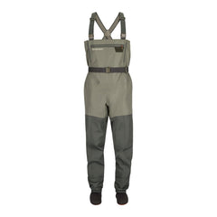 Simms Tributary waders full setup ready for river fishing and all-day wear