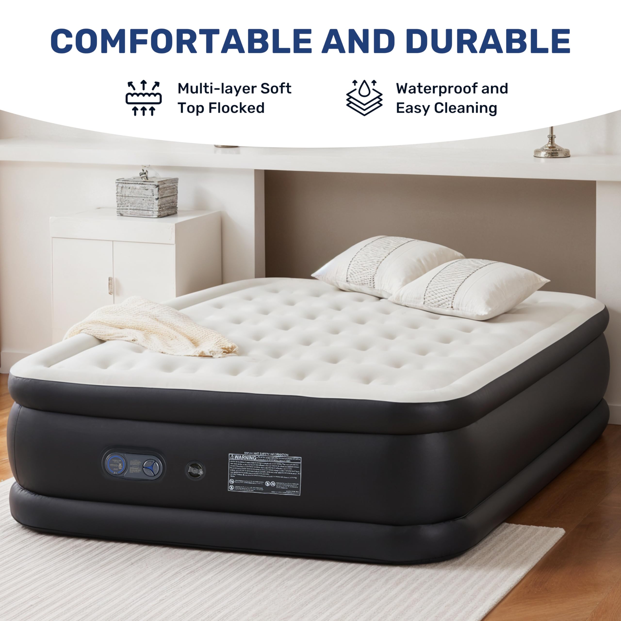 Simple Deluxe honeycomb interior supports even weight distribution for stability