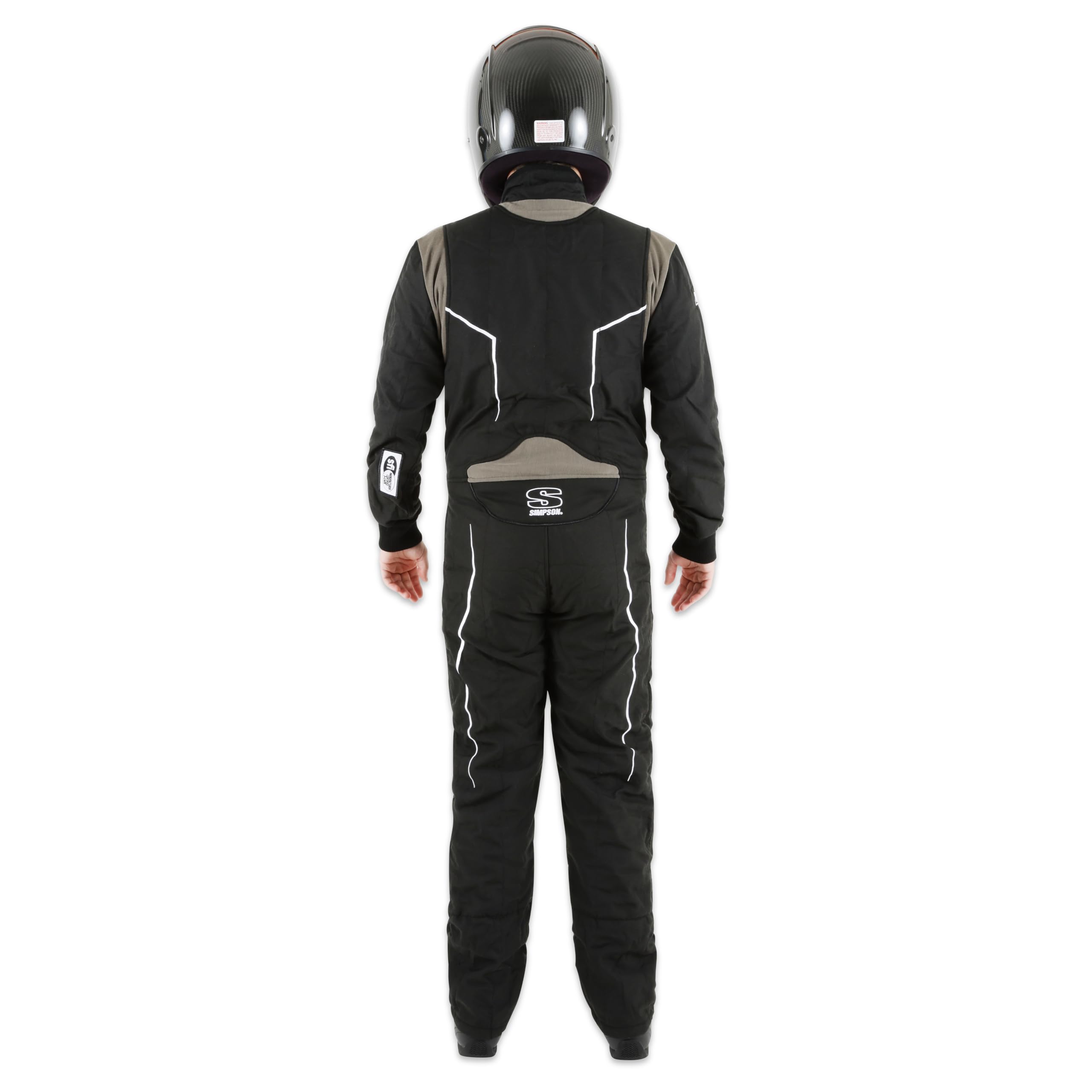 SIMPSON Helix Youth Suit packaging image shows ready to wear presentation