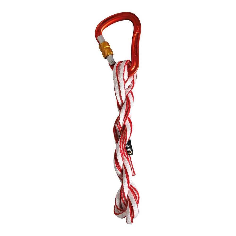 Singing Rock 8mm Dyneema Sling 120cm pink in-use scenario demonstrates versatility.