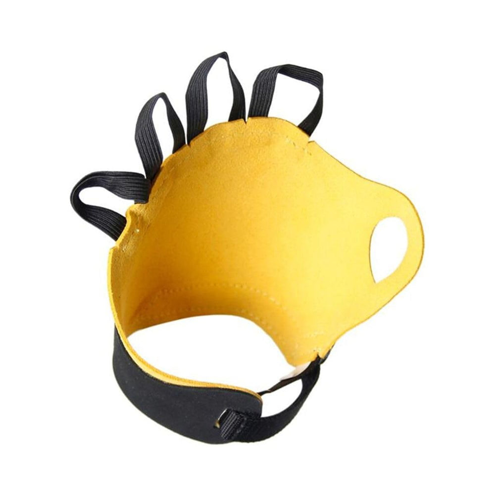 Singing Rock Craggy Crack Glove shows elastic finger bands for mobility.