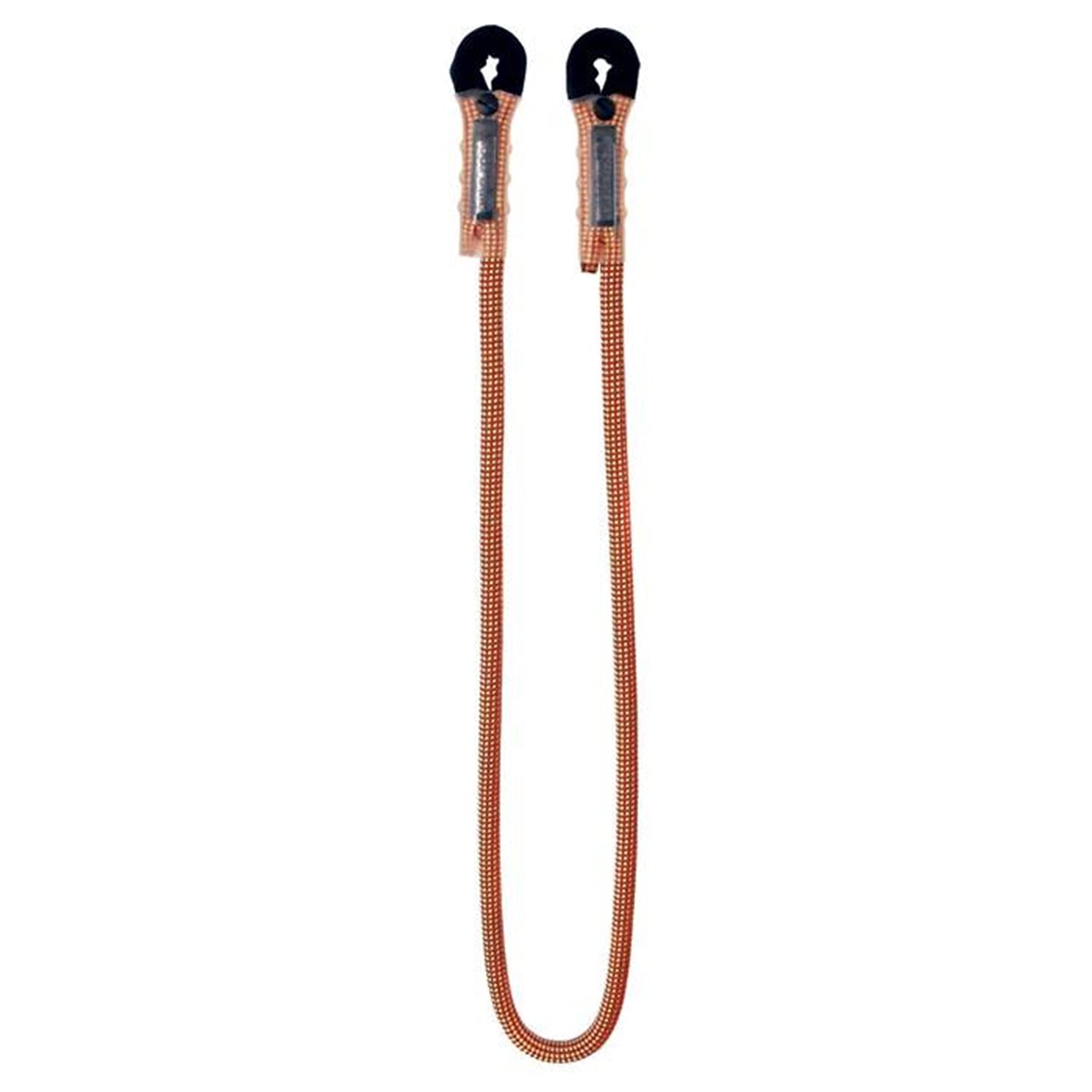 Singing Rock Lara I dynamic lanyard in black for secure height work
