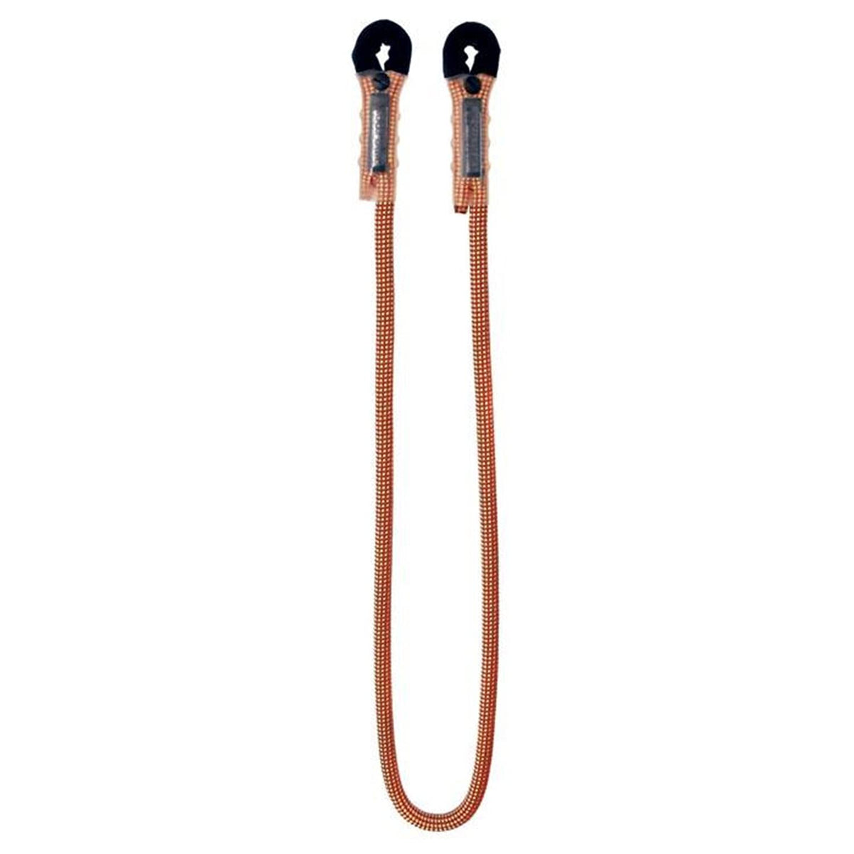 Singing Rock Lara I dynamic lanyard in black for secure height work