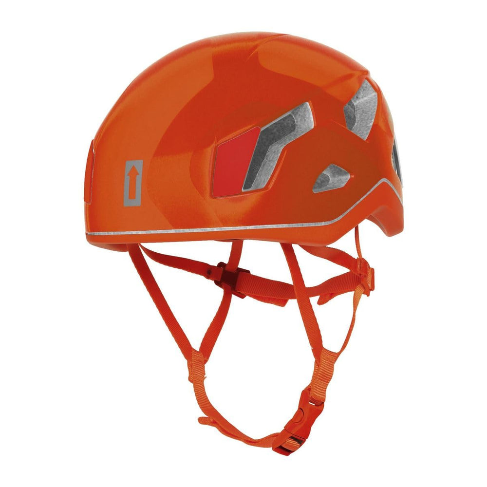 Singing Rock Penta front view shows compact, lightweight helmet for climbing.
