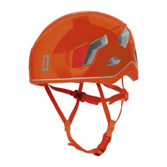 Singing Rock Penta front view shows compact, lightweight helmet for climbing.
