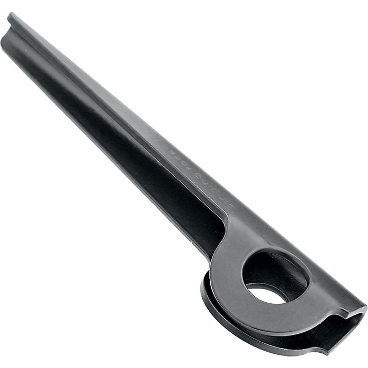 Singing Rock Steel Piton V 10cm close-up, ideal for aid climbing and mountaineering