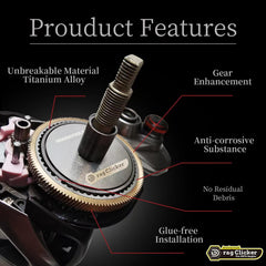 SINGMATOOLS titanium alloy drag assembly demonstrates corrosion-resistant durability