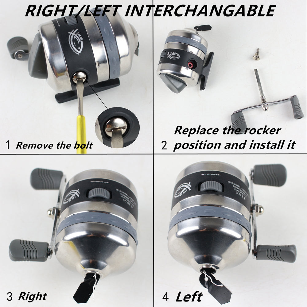 Internal die-cast alloy gears