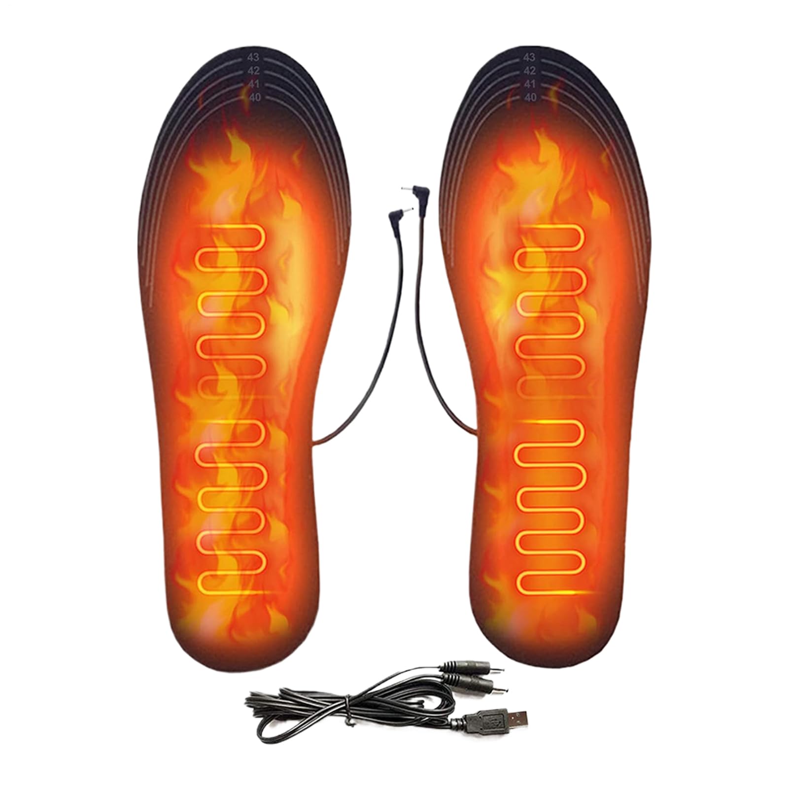 Sinolmaibe heated insoles provide even warmth across the sole for daily comfort