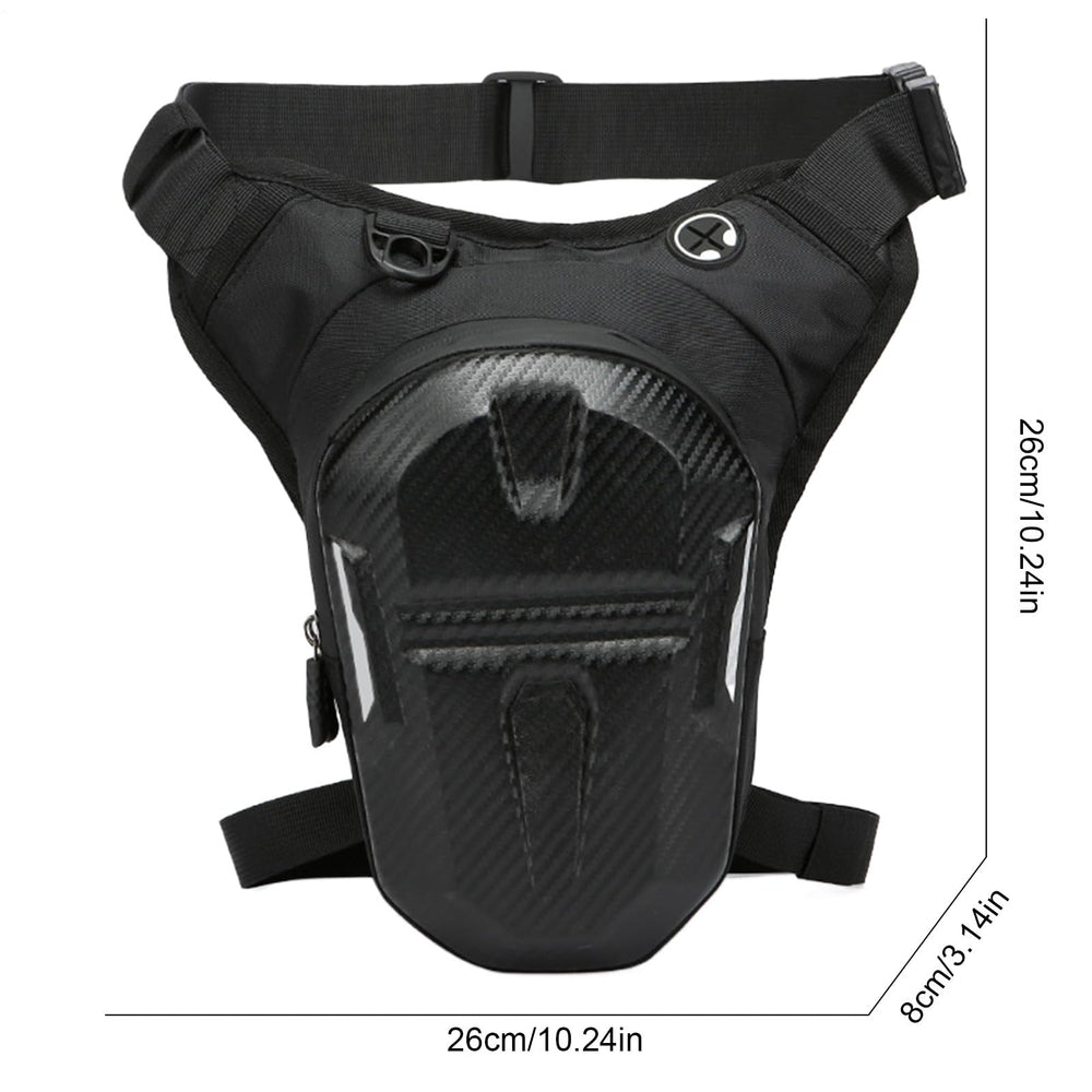 Sinolmaibe Thigh Bag with multiple compartments organizes phone, keys, and wallet