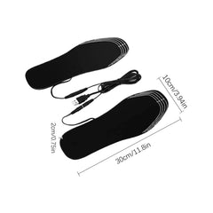 Sinolmaibe USB-powered insoles deliver reliable warmth during cold commutes