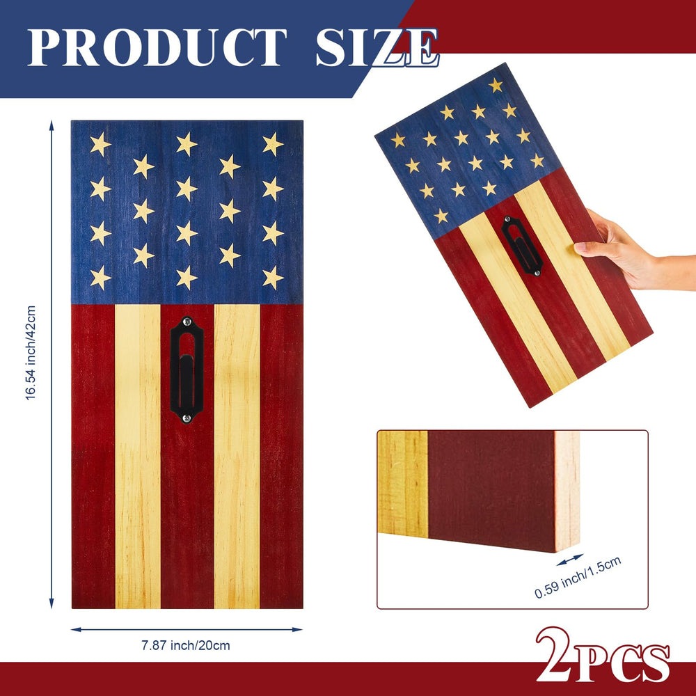 Sintuff American flag pattern mount adds Americana charm to a wall