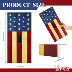 Sintuff American flag pattern mount adds Americana charm to a wall