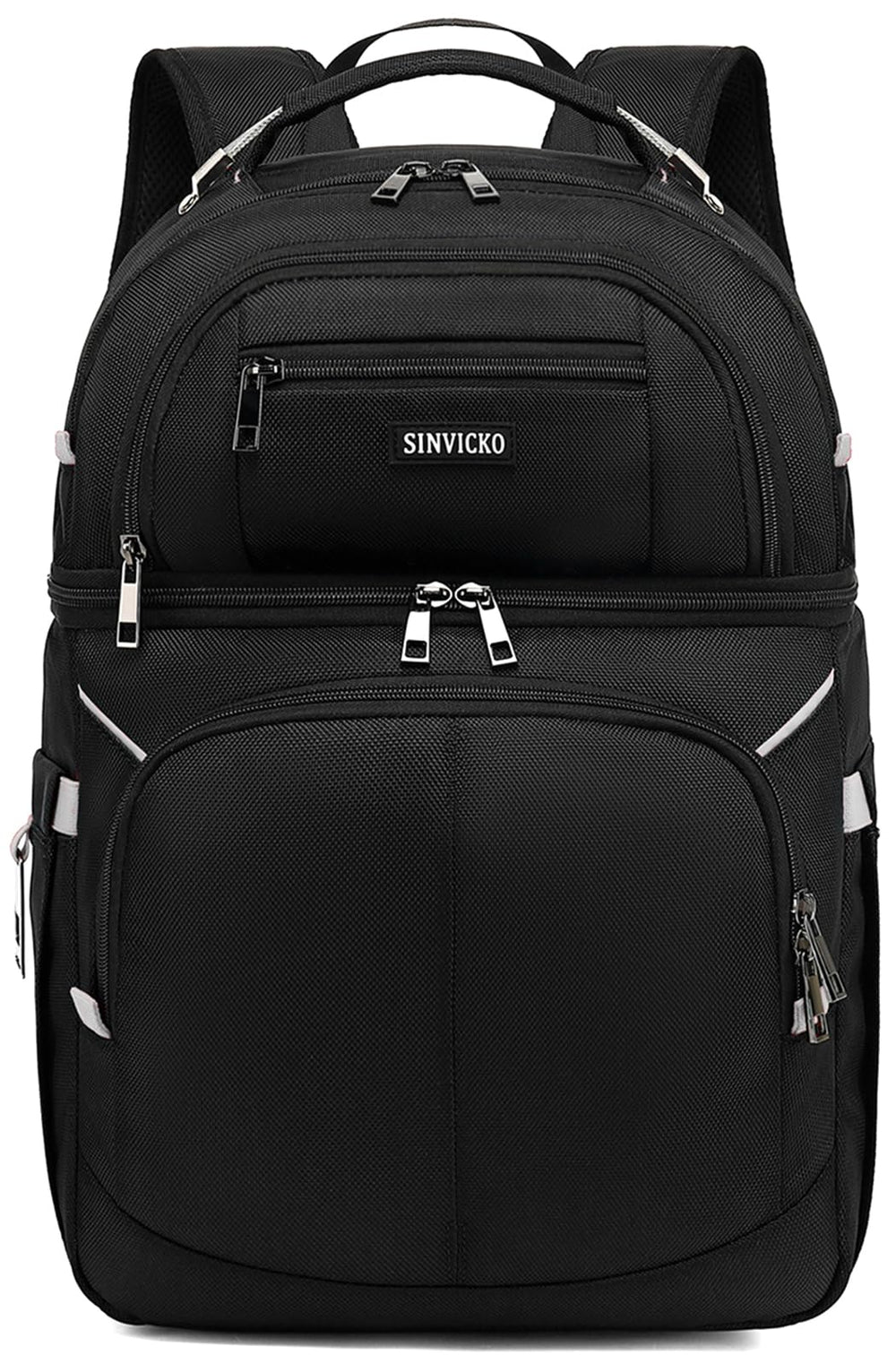 SINVICKO cooler backpack breathable back panel supports comfort during long carries.