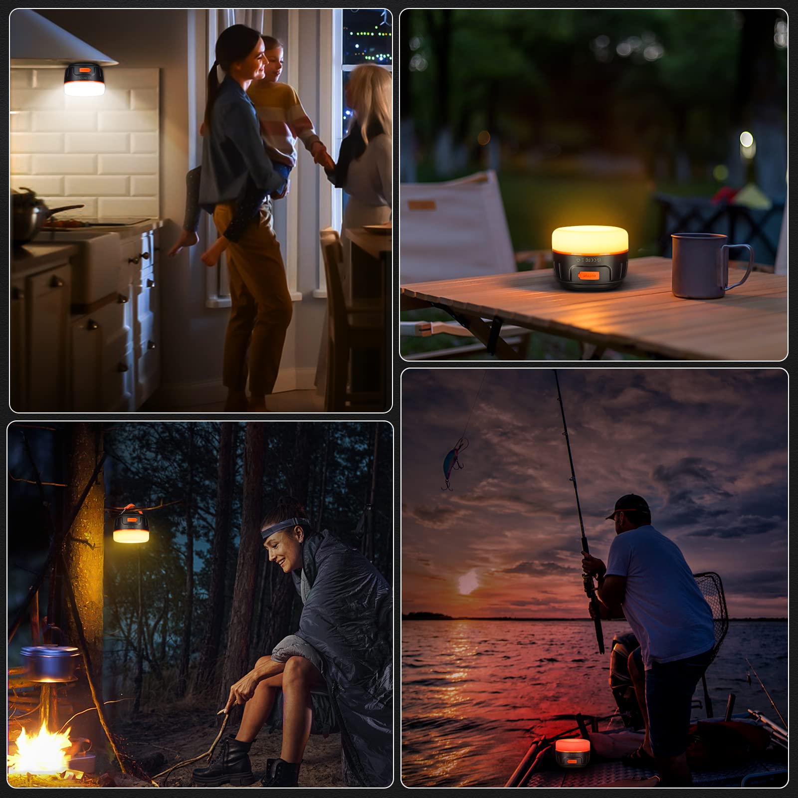 Sinvitron lantern doubles as a dependable emergency light during outages and storms.