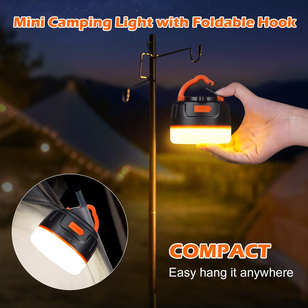 Sinvitron lantern with magnetic base attaches to metal surfaces for hands-free lighting