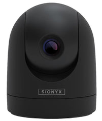 SiOnyx Nightwave camera on mount provides stable night surveillance for safer nighttime boating.