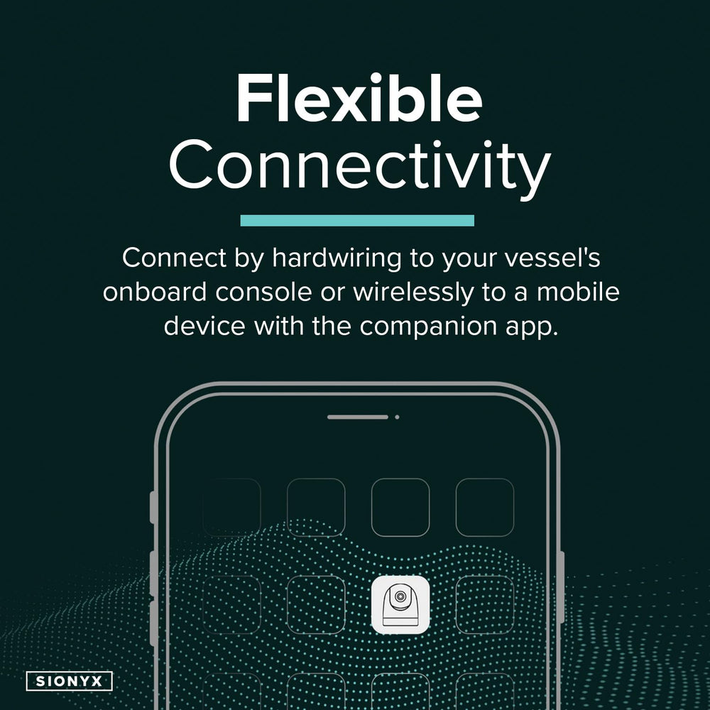 SiOnyx Nightwave connects with MFDs and Wi-Fi for streaming from anywhere