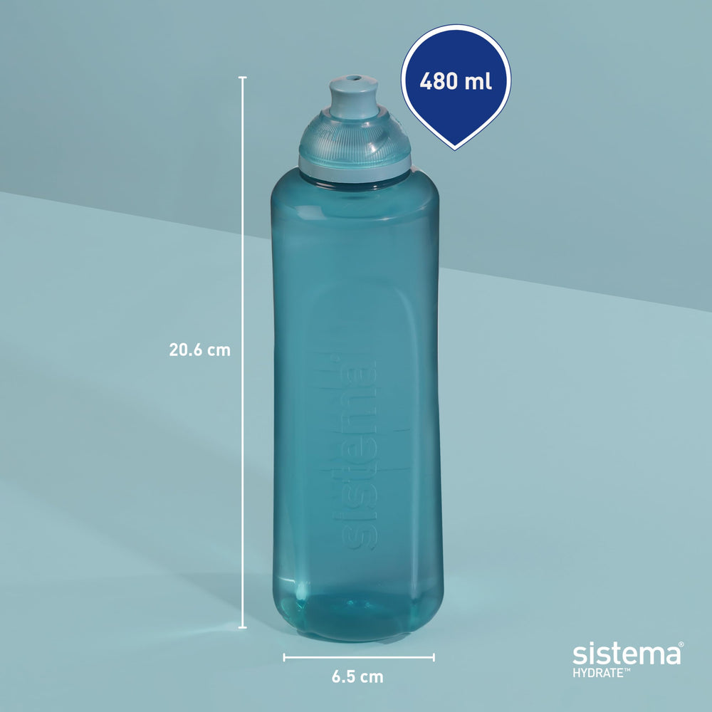 Leakproof design of Sistema Swift Twist n Sip bottle for on the go