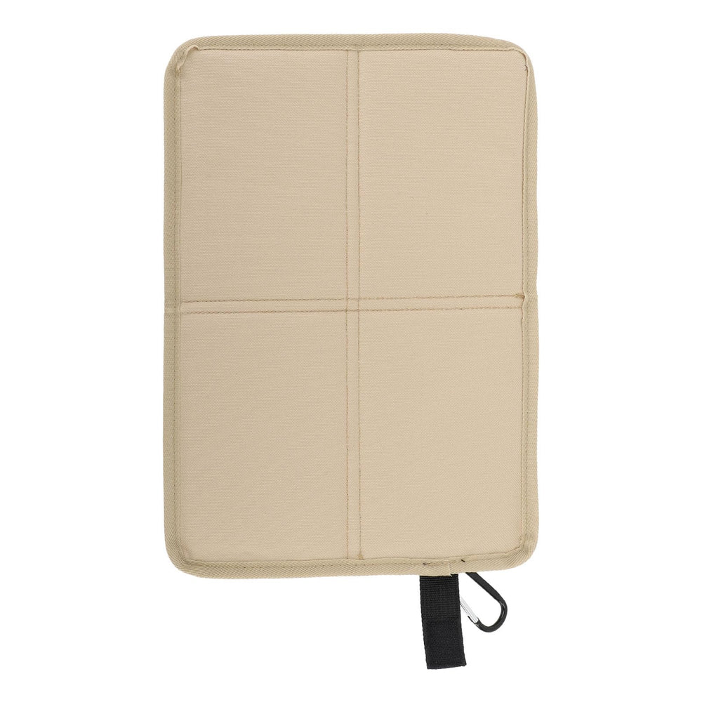 Sit Pad with oxford fabric keeps surface dry during camping.