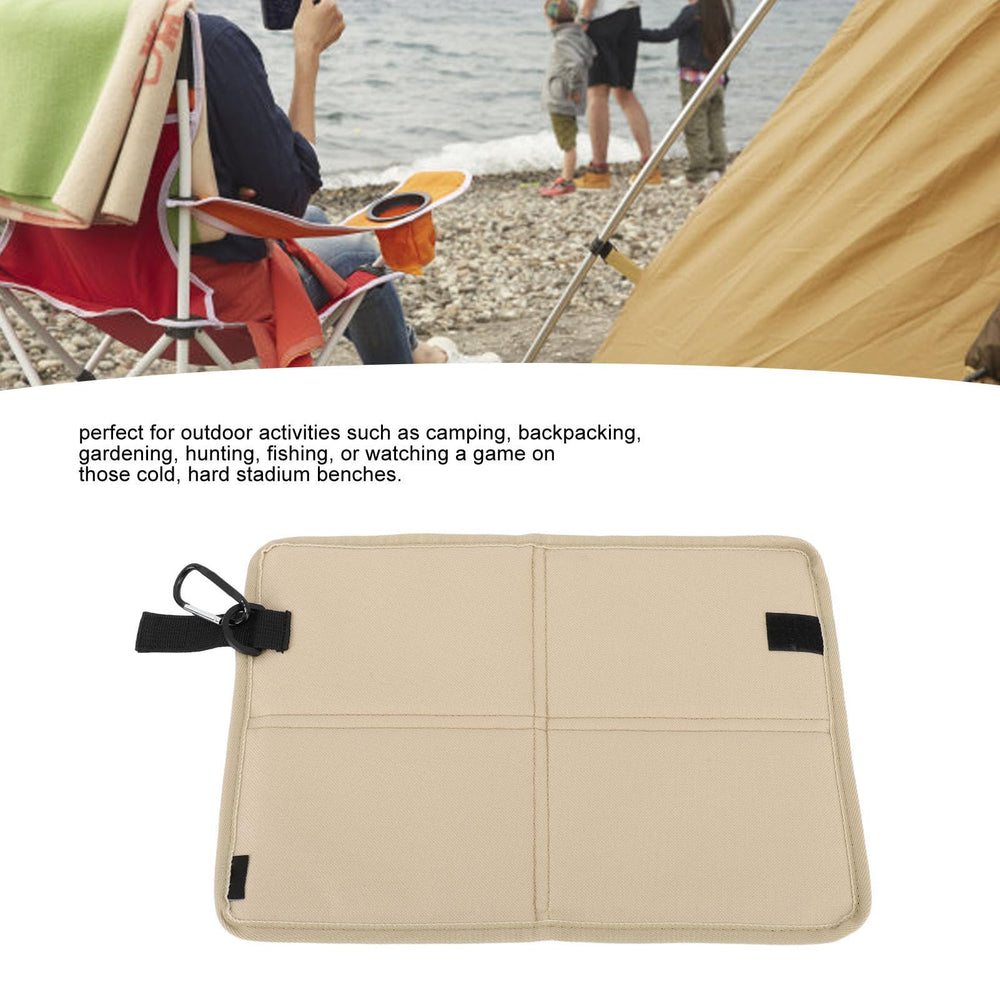 Sit Pad on a trail offering versatile seating for hiking and picnics.