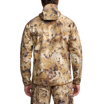 SITKA Alpha Fleece Hooded Jacket zippered pockets secure essentials on hikes