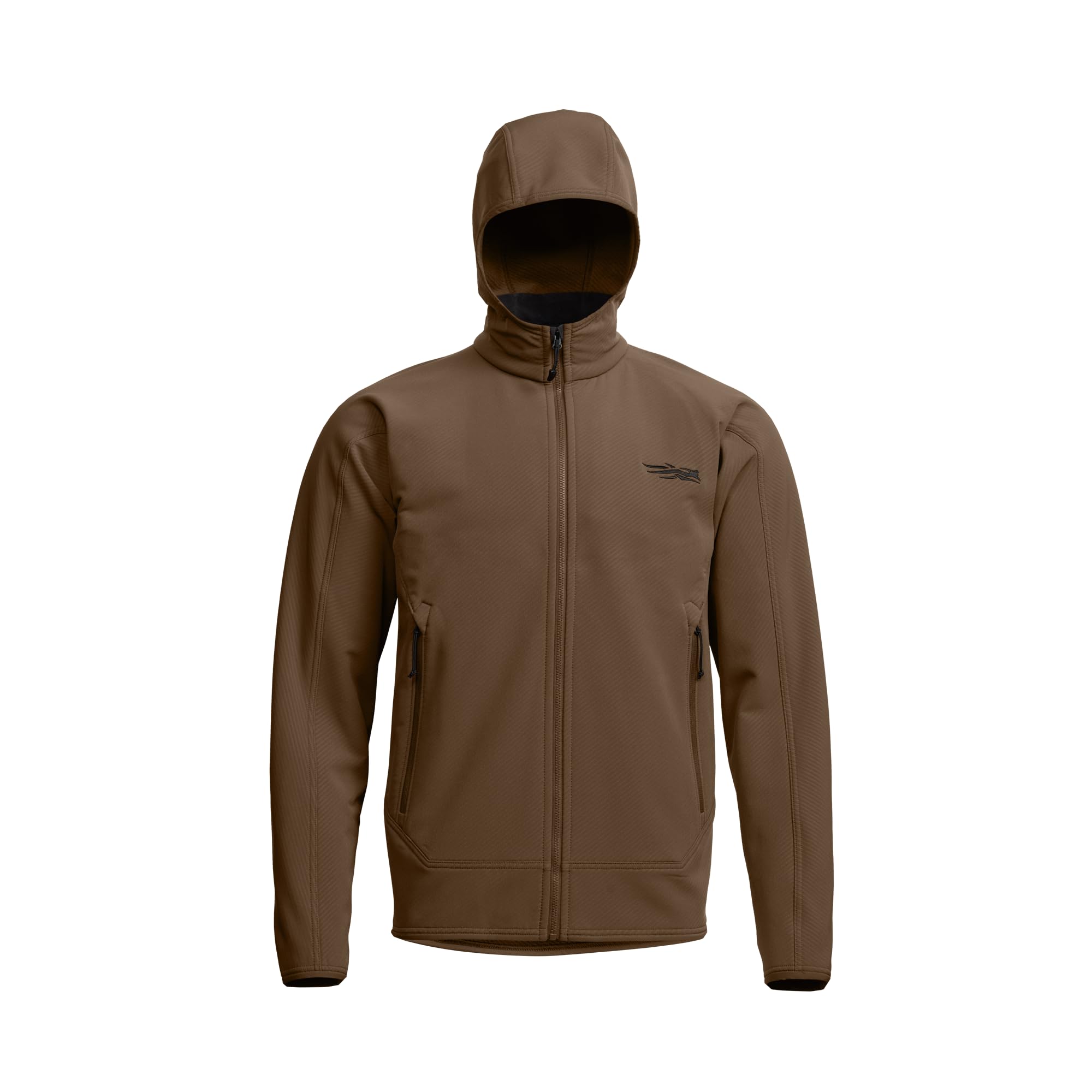 SITKA Alpha Fleece Hooded Jacket shows STORMFLEECE durability for rugged outdoor days