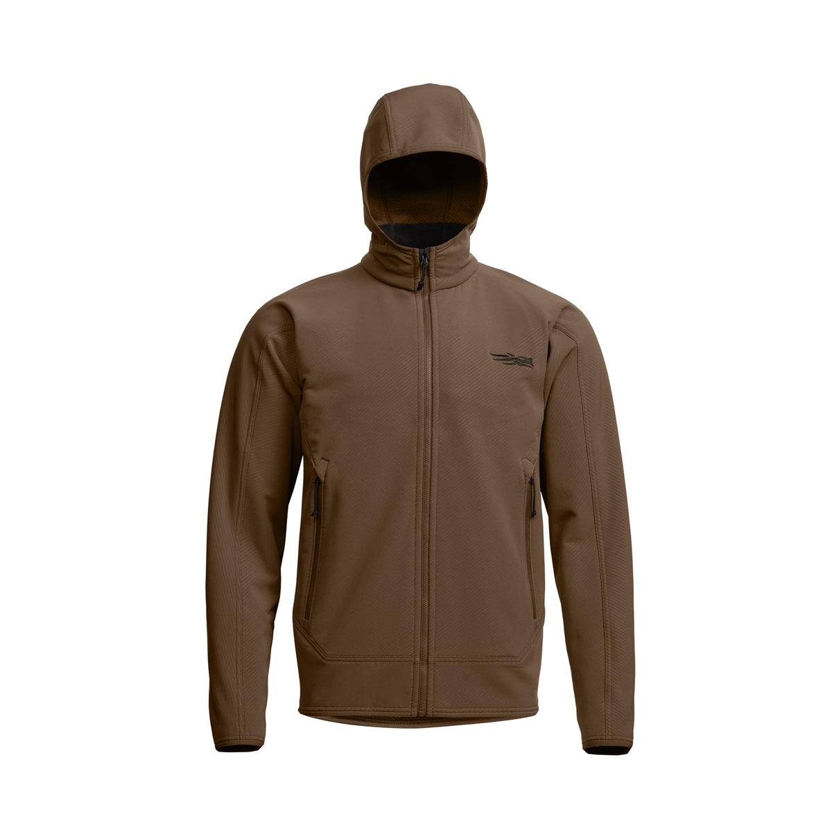 SITKA Alpha Fleece Hooded Jacket shows STORMFLEECE durability for rugged outdoor days
