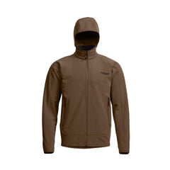 SITKA Alpha Fleece Hooded Jacket shows STORMFLEECE durability for rugged outdoor days