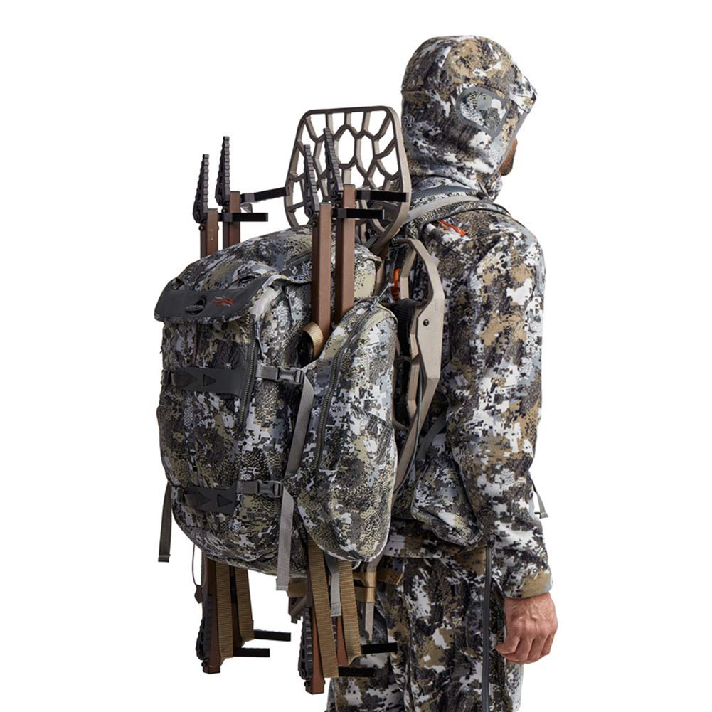 SITKA cargo box with 24 storage compartments speeds access to essential gear.