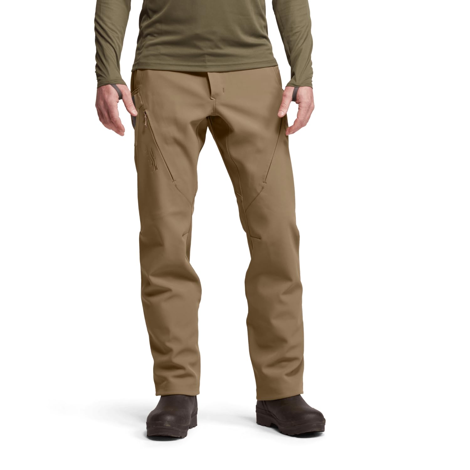 SITKA Dakota Pant fleece-inside close-up highlights warm insulating lining.