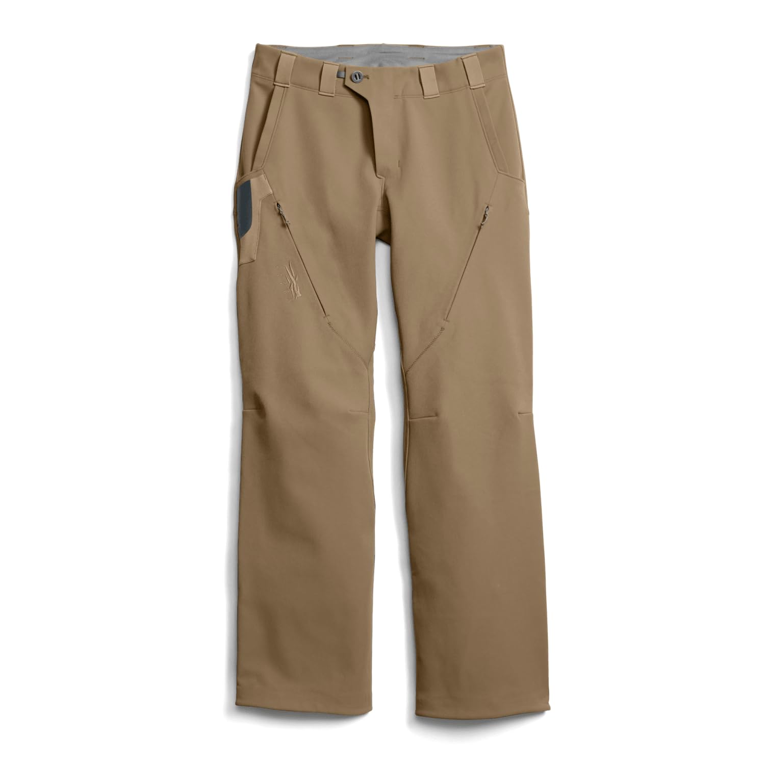 SITKA Dakota Pant mud-camo side view showing mud camouflage for wetland concealment.